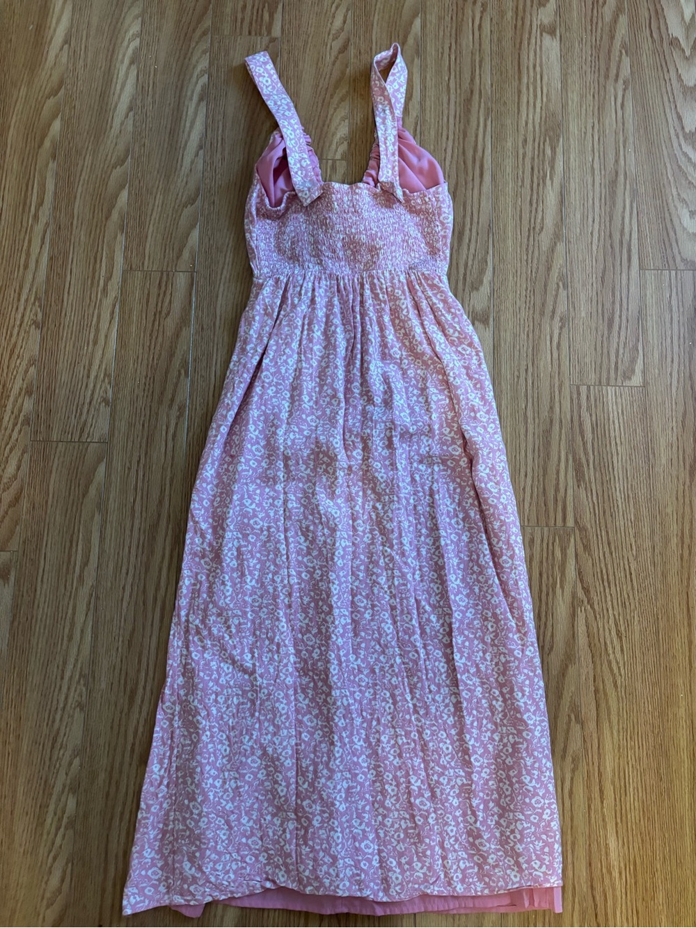 Abercrombie and Fitch Pink Midi Dress - Picture 2 of 5